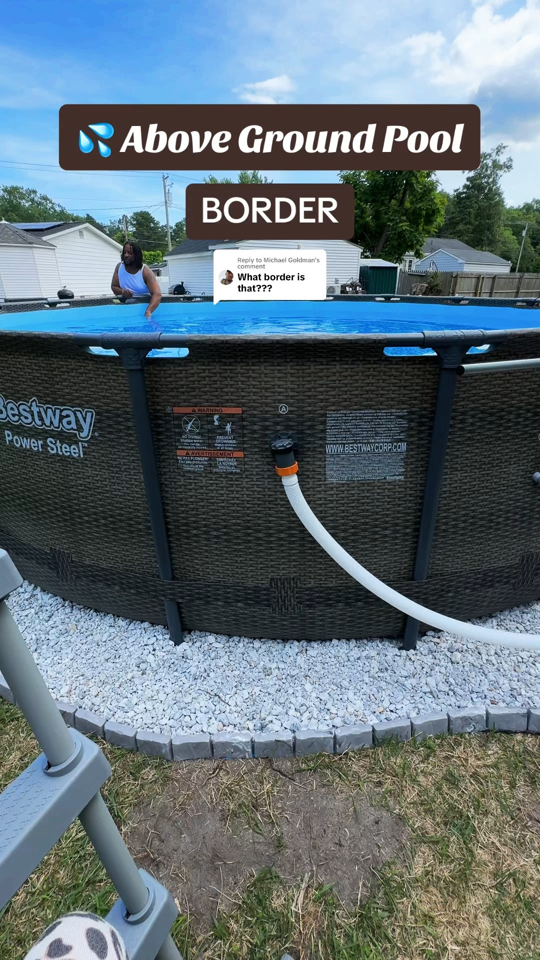 Above ground pool border 

#LTKHome #LTKSeasonal #LTKSwim