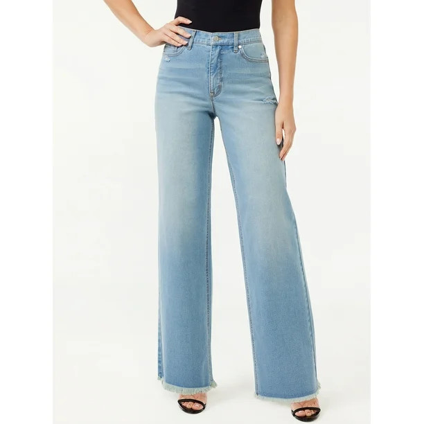 Sofia Jeans Women's Diana Palazzo Super High Rise Jeans | Walmart (US)
