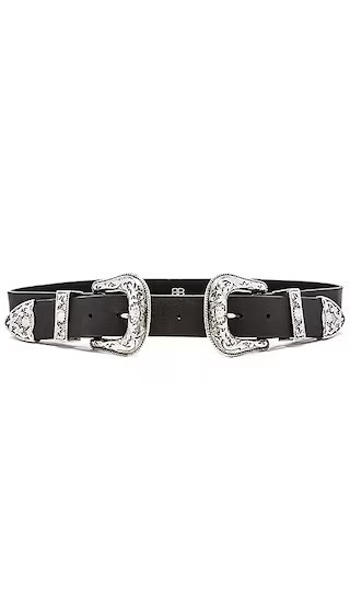 Bri Bri Waist Belt in Black & Silver | Revolve Clothing (Global)