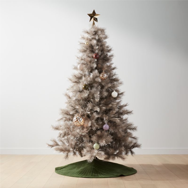 Champagne Glow Gold Christmas Tree and Decor Set | CB2 | CB2