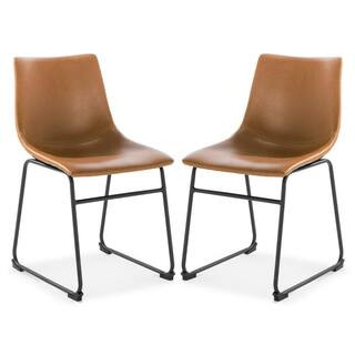 Brinley Tan Dining Chair (Set of 2) | The Home Depot