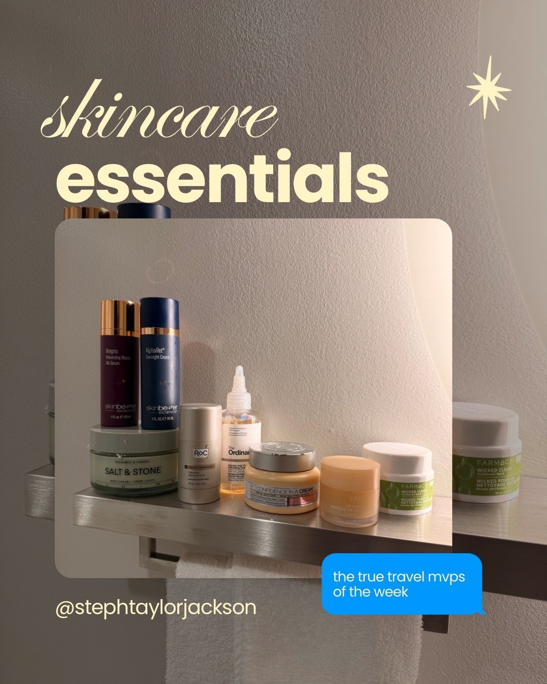 Here’s the skincare I packed for my trip to Nashville!

#LTKselfcare #LTKBeauty
