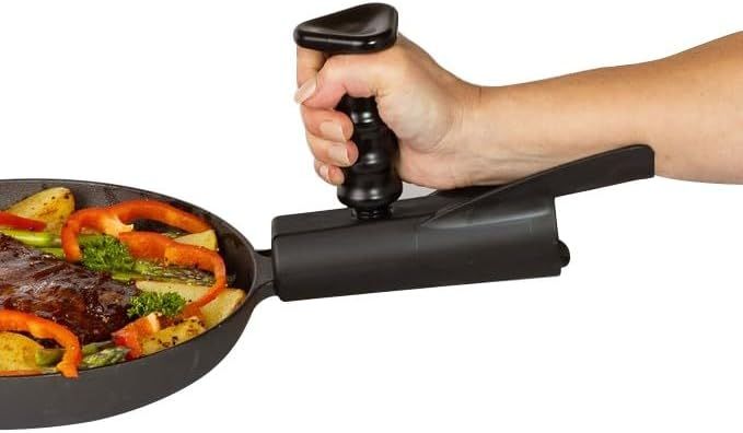 Pan Buddy™- Vertical Attachment for Pan Handle- Adds Leverage and Support- Makes Lifting Heavy ... | Amazon (US)