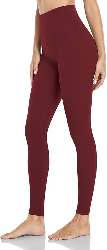 HeyNuts Essential Leggings, High Waisted Soft Pants Compression Workout Athletic Yoga Pants | Amazon (US)