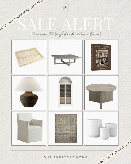 Memorial Day Early Access Sales are here! These Amazon home decor and furniture finds are the addition to any home style! 

home decor, our everyday home, console table, arch mirror, faux floral stems, Area rug, console table, wall art, swivel chair, side table, coffee table, coffee table decor, bedroom, dining room, kitchen,neutral decor, budget friendly, affordable home decor, home office, tv stand, sectional sofa, dining table, affordable home decor, floor mirror, budget friendly home decor

#LTKFindsUnder50 #LTKSaleAlert #LTKHome