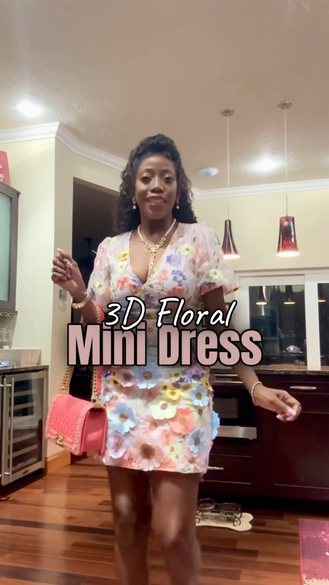 My dress runs small. So size up. I usually wear a small. Sized up to a medium. 

Spring Outfit 2026, Date Night Outfit, Spring Dress, 



#LTKootd #LTKOver40 #LTKSeasonal