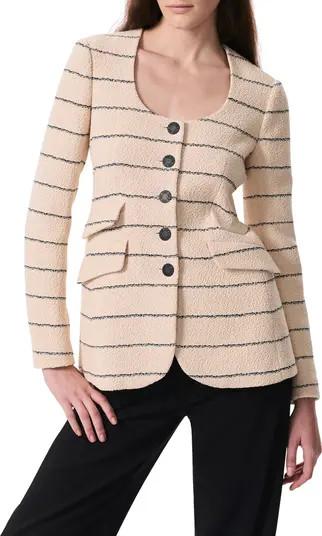 rag & bone Roslyn Stripe Cotton Jacket | Nordstromrack | Nordstrom Rack