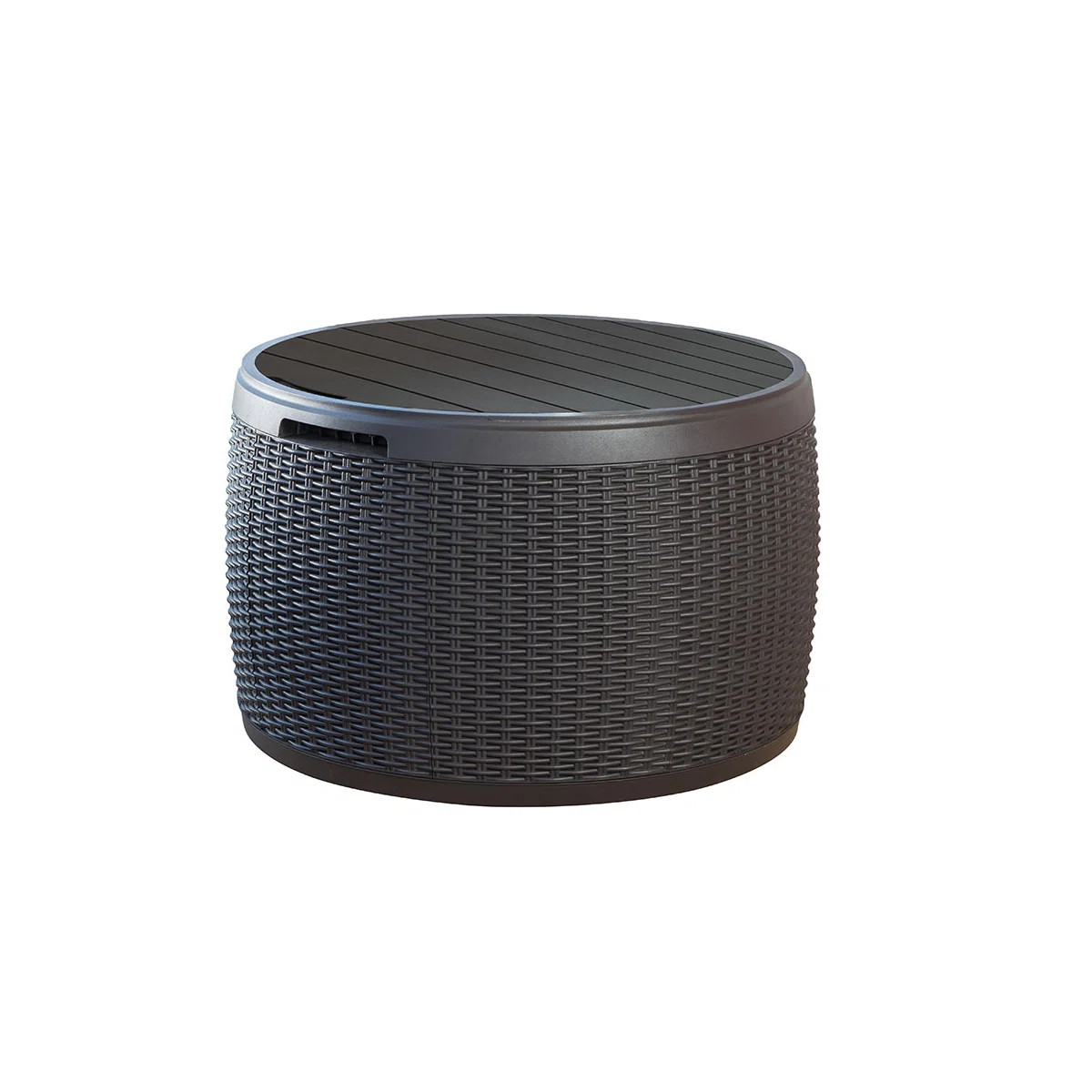 Keter Circa 37 Gallon Rattan Durable Resin Outdoor Storage and Organization Deck Box Ideal For Pa... | Wayfair North America