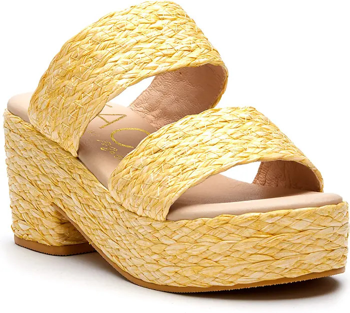 Ocean Ave Espadrille Platform Slide Sandal (Women) | Nordstrom