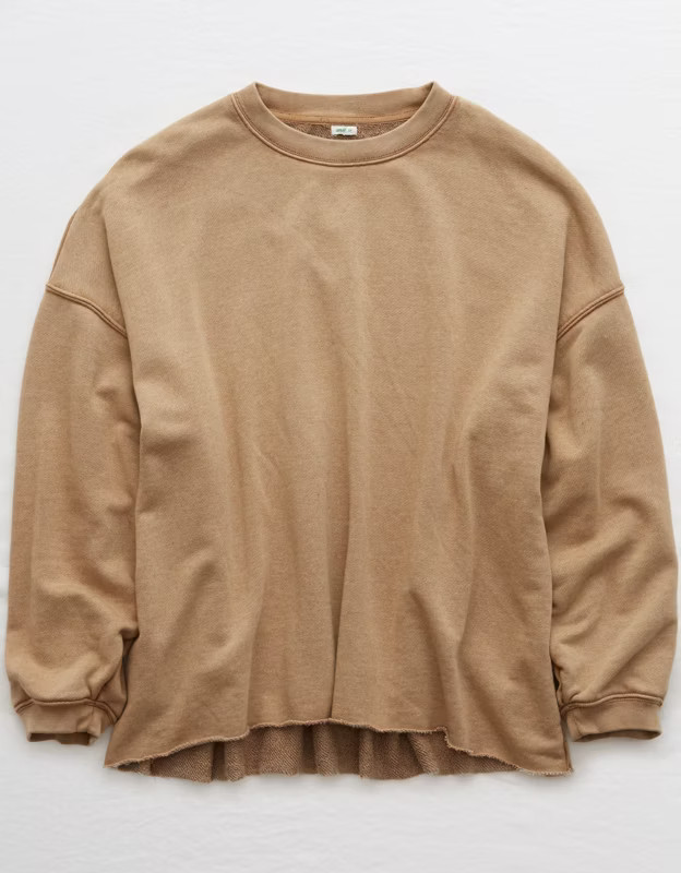Aerie Sunday Soft Oversized Sweatshirt | American Eagle Outfitters (US & CA)