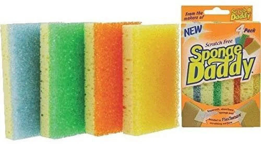 Sponge Daddy 4-Pack Sponges | Walmart (US)