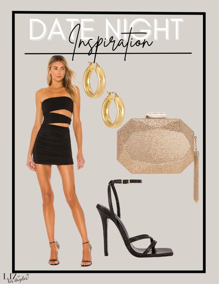 I am ready for a night out with this date night outfit.  This special occasion dress is a great cutout bodycon dress. This night out dress is a great night out outfit.  This little black dress 

#LTKFind #LTKSeasonal #LTKstyletip