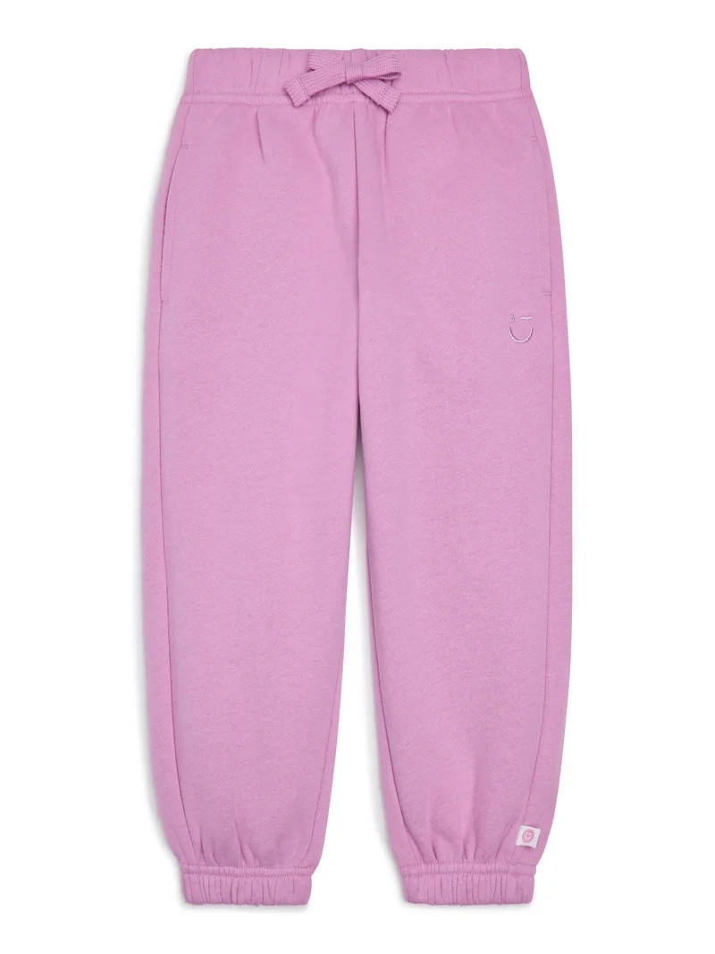 Color Mix by Garanimals Toddler Butter Fleece Jogger, Sizes 2T-5T - Walmart.com | Walmart (US)