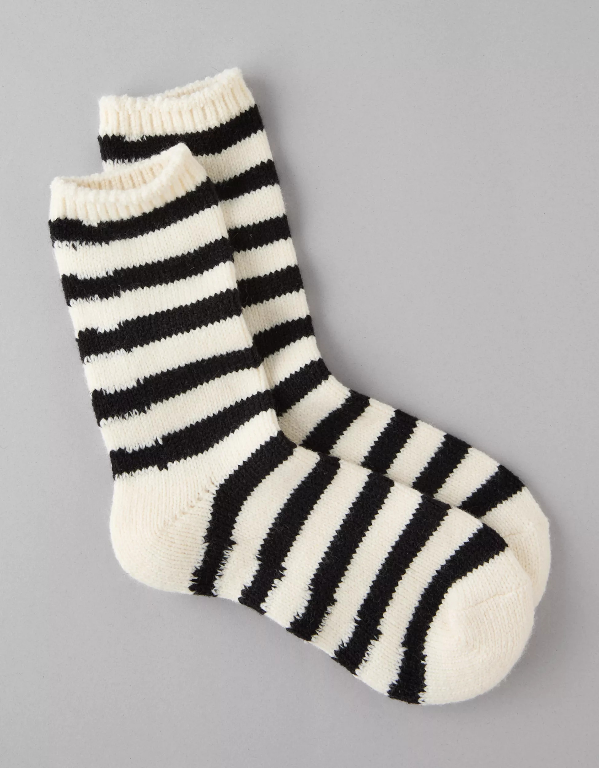 AE Knit Striped Crew Sock | American Eagle Outfitters (US & CA)