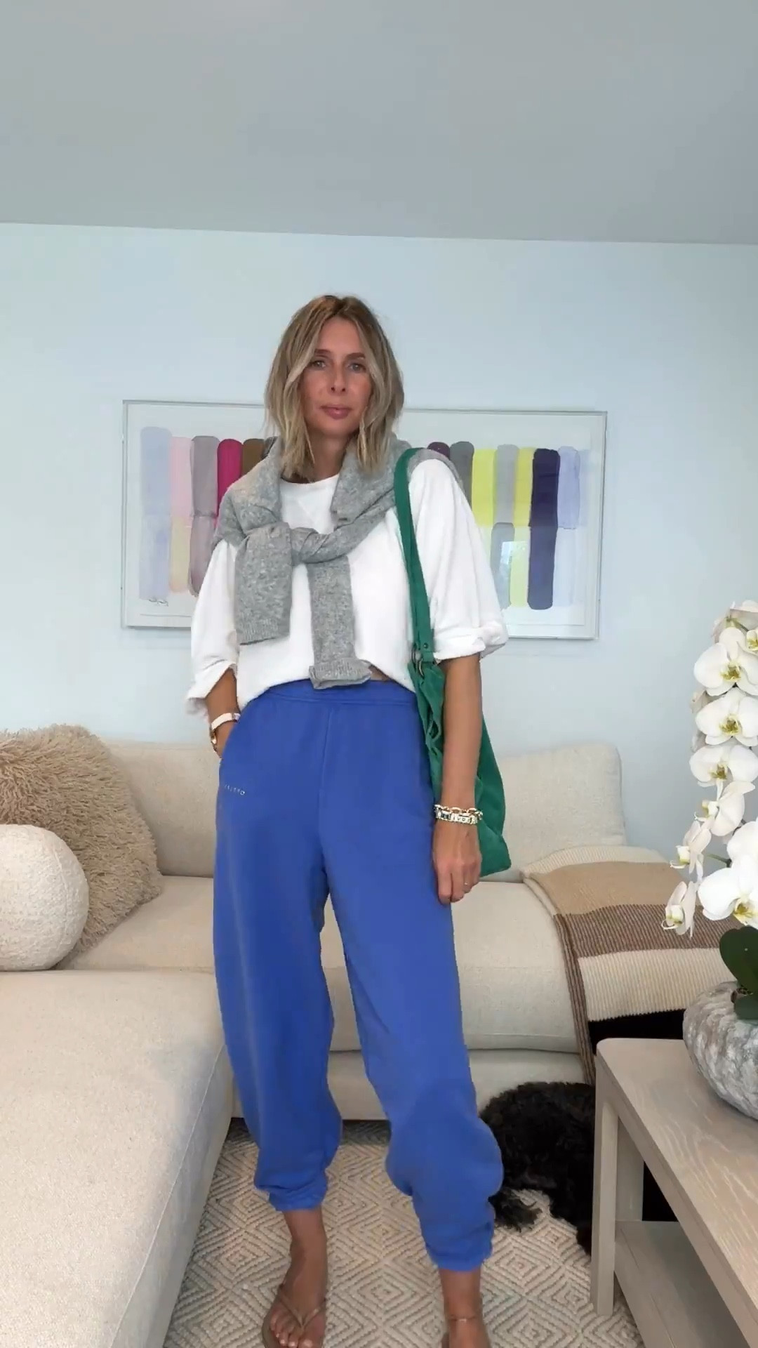 AERIE NEW ARRIVALS. think comfy, cozy, cool! all aerie pieces are 40% off! ✌️ 

JOGGERS
the SOFTEST joggers ever! fleece lined, which means when you roll them, you get a little added vibe! always, always roll ‘em! sized down to an xs.

WHITE TEE
loving the bubble sleeve. i did roll it, just to shorten and to add an extra something! wear with joggers, jeans, whatever. classic staple tee… elevated! wearing the small. 

SWEATSHIRTS
loving the acid wash in the blue and the taupe is a perfect neutral. loving this wide collar. you can wear down, but i think it’s waaay cooler popped. just leave the top button open, and fold down one side! 👌 wearing the small. i would usually size up, but at aerie i find the sizes are already generous/a little oversized. 

TENNIS BOXY SHIRT
feeling very country club in this. elevated, yet still fun and cool. wear with jeans, or the matching skirt! i sized down to an xs.

JEANS
are abercrombie. my new fave. sized down to a 27. loving the shape and fit! 👌 

GREY CARDIGAN
my all time favorite amazon purchase. great quality. can’t say the same for the other colors, but the grey is legit! wearing the medium.


aerie new arrivals. comfy style. weekend style. joggers. relaxed style. 

#LTKFindsUnder50 #LTKOver40 #LTKSaleAlert