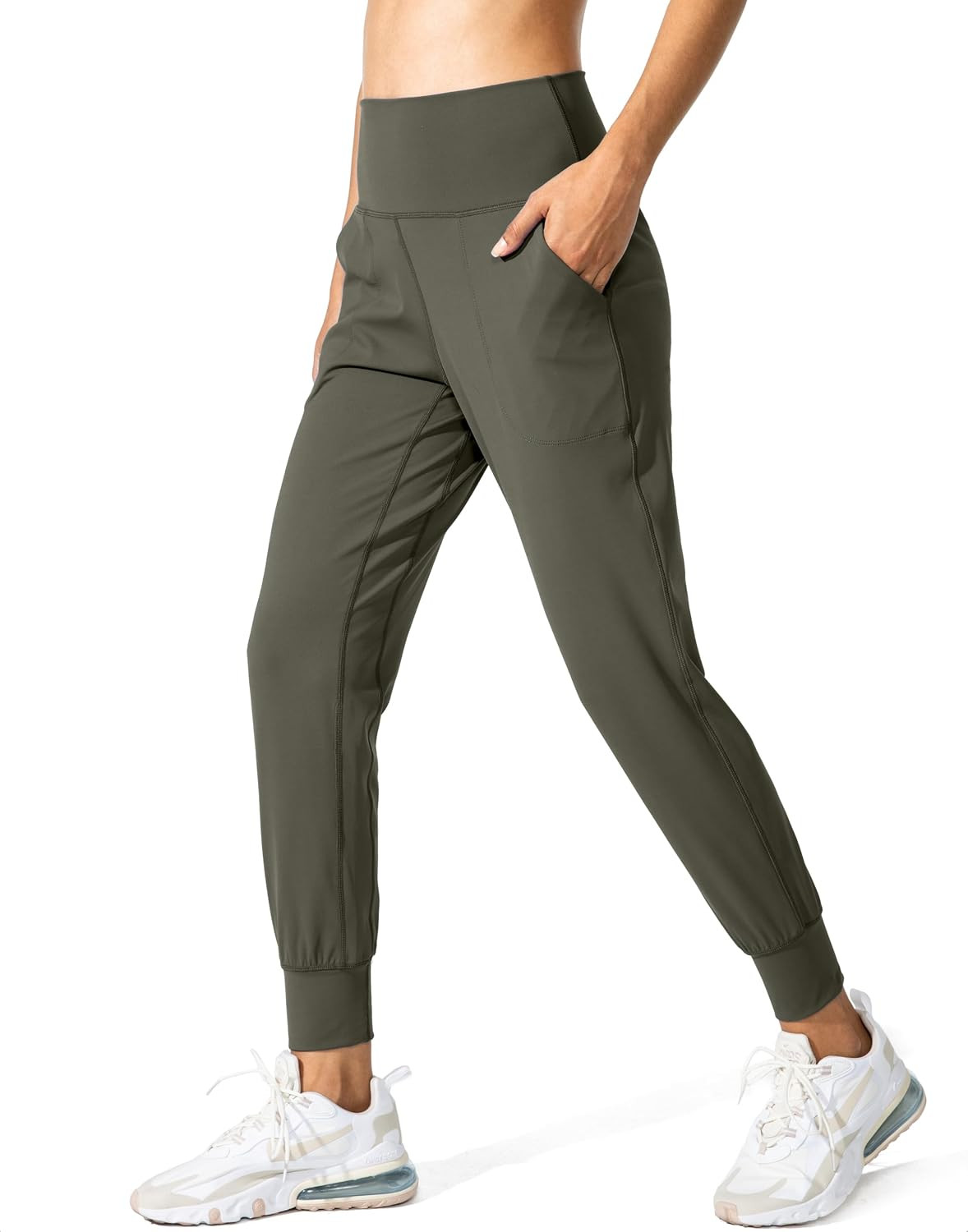 G Gradual Women's Joggers High Waisted Yoga Pants with Pockets Loose Leggings for Women Workout, Athletic, Lounge | Amazon (US)