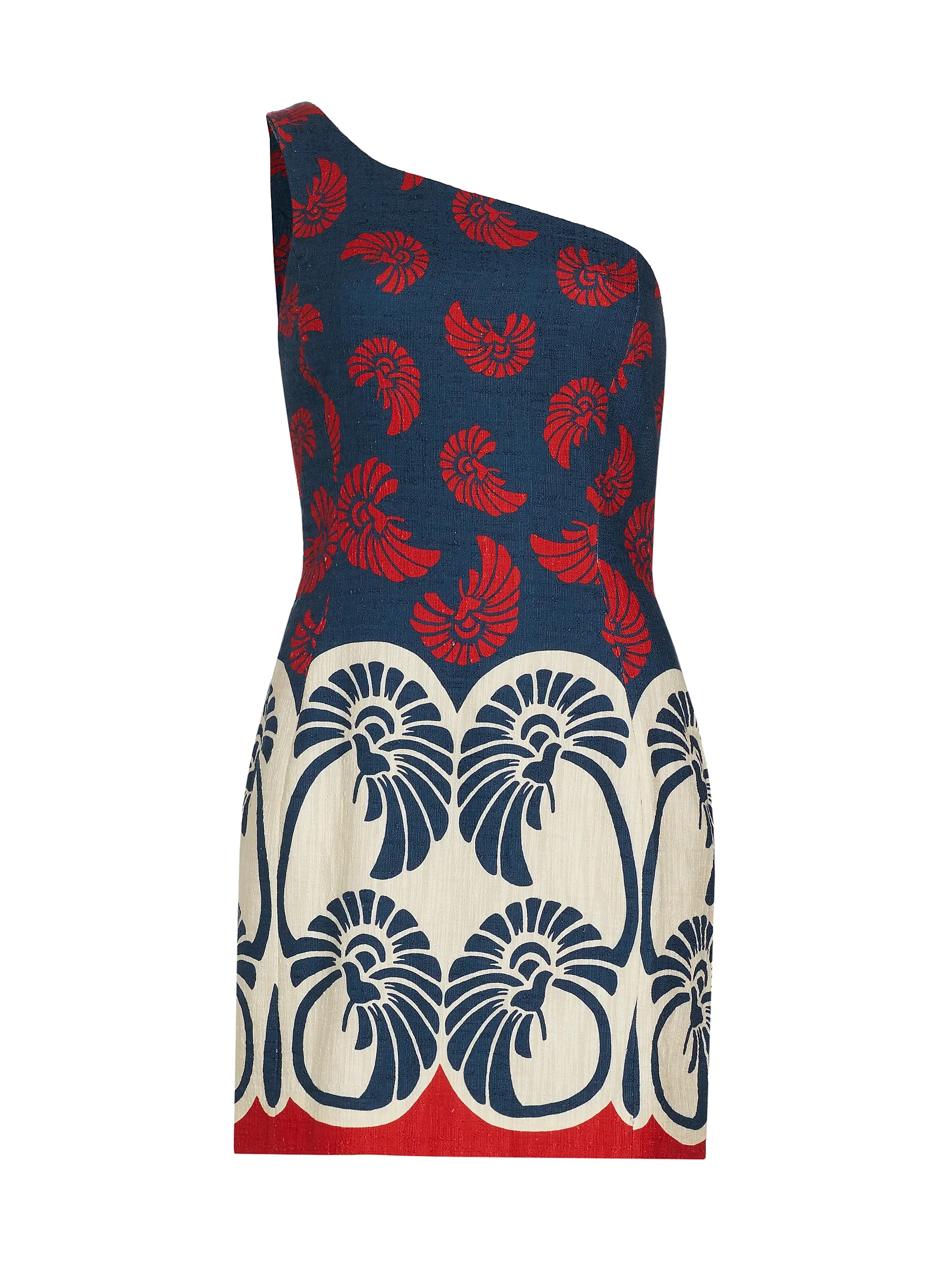 One-Shoulder Minidress | Saks Fifth Avenue