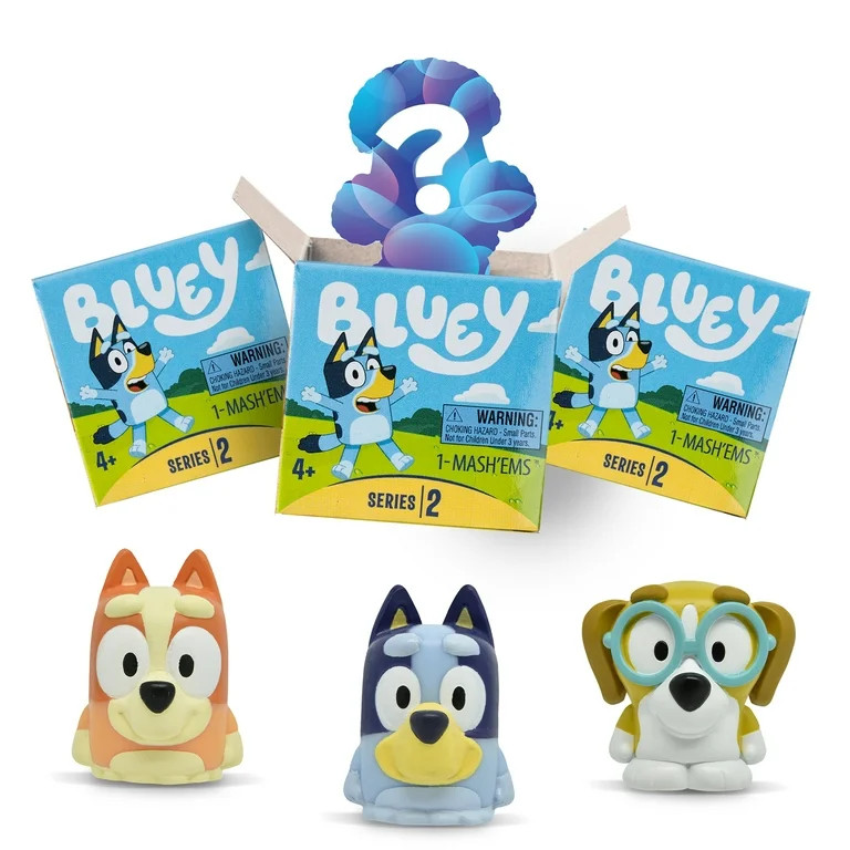 Mash'ems Bluey Collectible Toys for Children Ages 4+ Years Old (Styles May Vary) | Walmart (US)