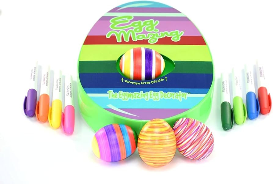 The Eggmazing Egg Decorator The Original Easter Egg Decorator Kit - Arts and Crafts Set - include... | Amazon (US)