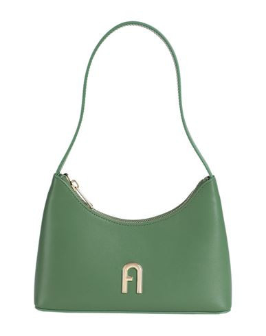 Furla Furla Diamante Mini Shoulder B Woman Handbag Green Size - Leather | YOOX (US)