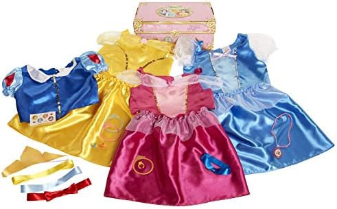 Disney Princess Dress Up Trunk Deluxe 21 Piece [Amazon Exclusive] | Amazon (US)