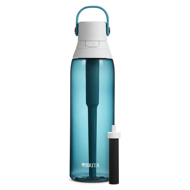 Brita Premium Filtering Water Bottle, 26 oz - Sea Glass - Walmart.com | Walmart (US)