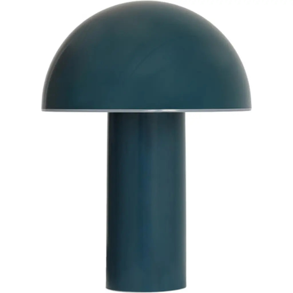 Brightech Celia 10"" Portable Touch-Controlled Outdoor Patio Mushroom Table Lamp in Teal at Nordstrom | Nordstrom