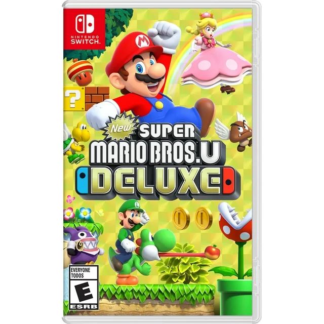 New Super Mario Bros U Deluxe, Nintendo, Nintendo Switch, U.S. Version | Walmart (US)