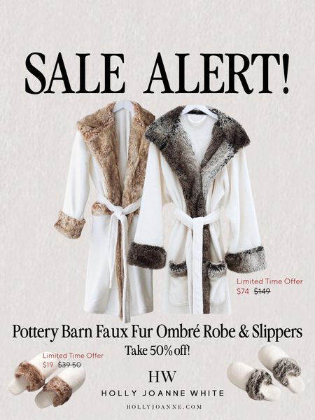 Pottery Barn Sale! Faux Fur Ombré Robe and Slippers 50% off! Casual Cozy Home Outfit! Follow @hollyjoannew for style and beauty! So glad you’re here babe! Xx

Sweater Knit Lounge Set | Revolve  |  Gift Ideas | Amazon Finds  | Simple and Classy Outfits | Cozy Outfit | Sunday Outfit  | Cream Set | Black Friday Sale Extended | Cyber Monday Week 

#LTKsalealert #LTKGiftGuide #LTKCyberWeek