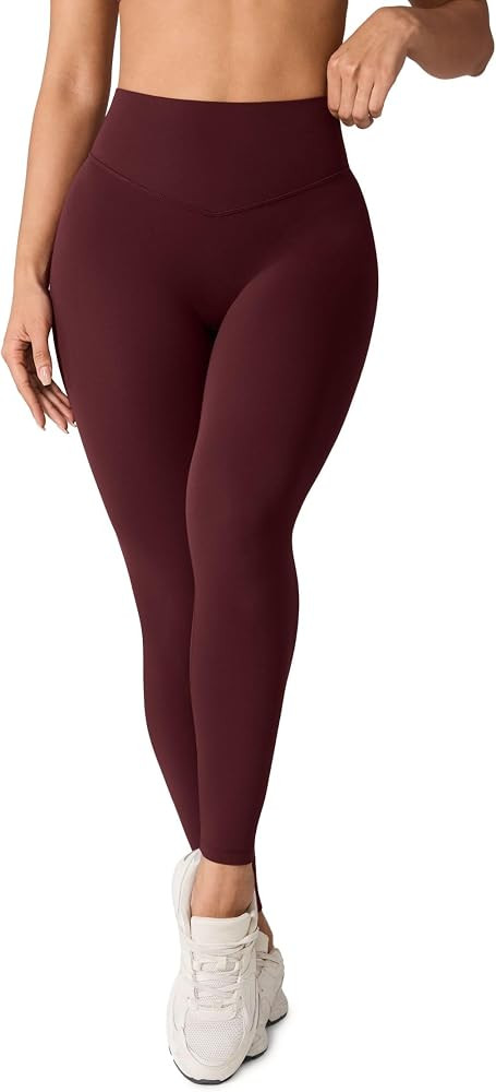UNISSU Hugcurve No Front Seam Yoga Leggings 25" | Amazon (US)