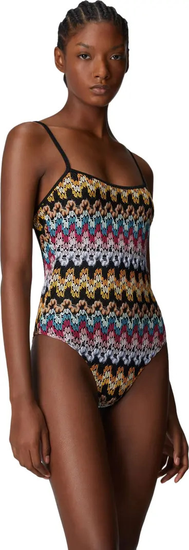 Missoni One-piece Swimsuit In Lamé Viscose Lace | Nordstrom | Nordstrom