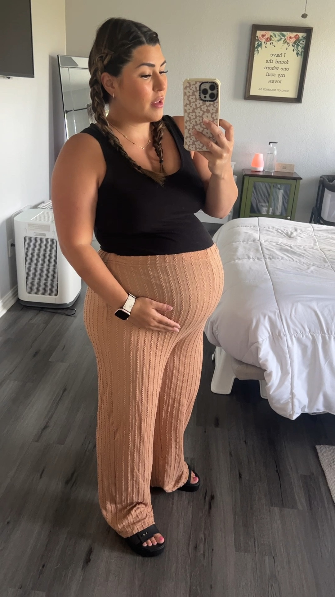 Love this comfy maternity outfit! 🫶🏼 
Linked items: 
-maternity / nursing / pumping bra. THE BEST!! It’s so soft, supportive, and comfy! 
- maternity tank: comes in a two pack and is a perfect staple for your bump wardrobe! 
- maternity loungewear pants: these are so soft, breathable, and adjustable to fit you in all stages of pregnancy and postpartum. 
- croc platforms: YES, they are crocs and I am in love with them!! 🙌🏼😅

#maternity #petite #petitefashion #mamatried #amazoninfluencer #pregnancy #pregnant #ootd #maternityootd #maternitystyle #dressthebump #stylethebump #maternityonamazon #maternitystyle #maternityspring #maternitysummer #ootdspring #ootdsummer #ootd #pregnancyoutfit #maternityoutfit #pregnancyoutfitspring  #pregnancyoutfitsummer #pregancyoutfitinspo #maternityoutfitinspo 

#LTKshoecrush #LTKbump #LTKsalealert