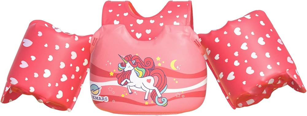 Coast Guard Approved Life Jacket Kids Toddler Swim Vest 33-55 LBS,Toddler Floaties for 30-50 Poun... | Amazon (US)