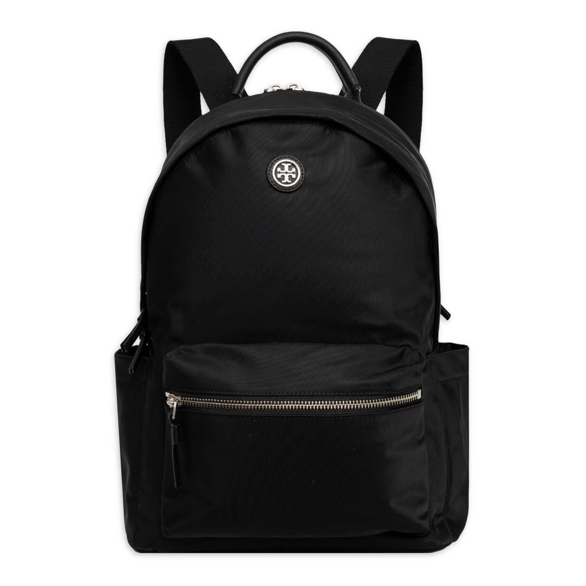 Tory Burch Women's Virginia Nylon Zip Backpack - Black - Walmart.com | Walmart (US)