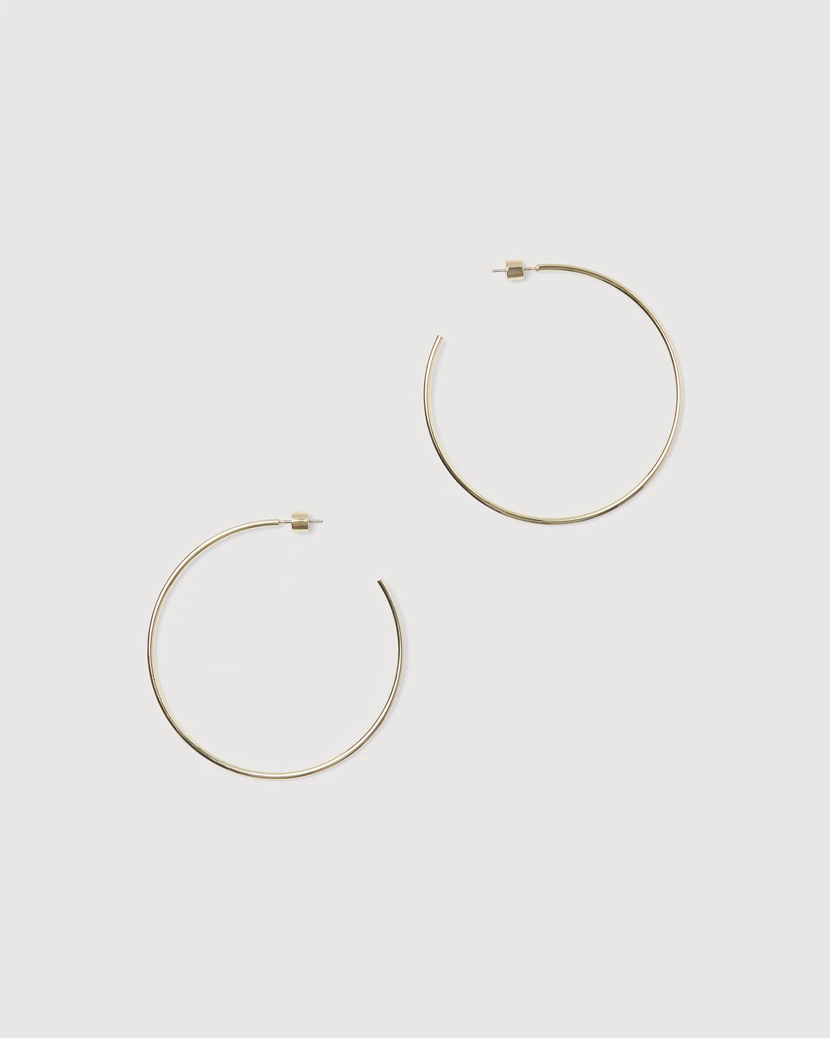 Gold Dipped Hoop Earring | Rachel Parcell