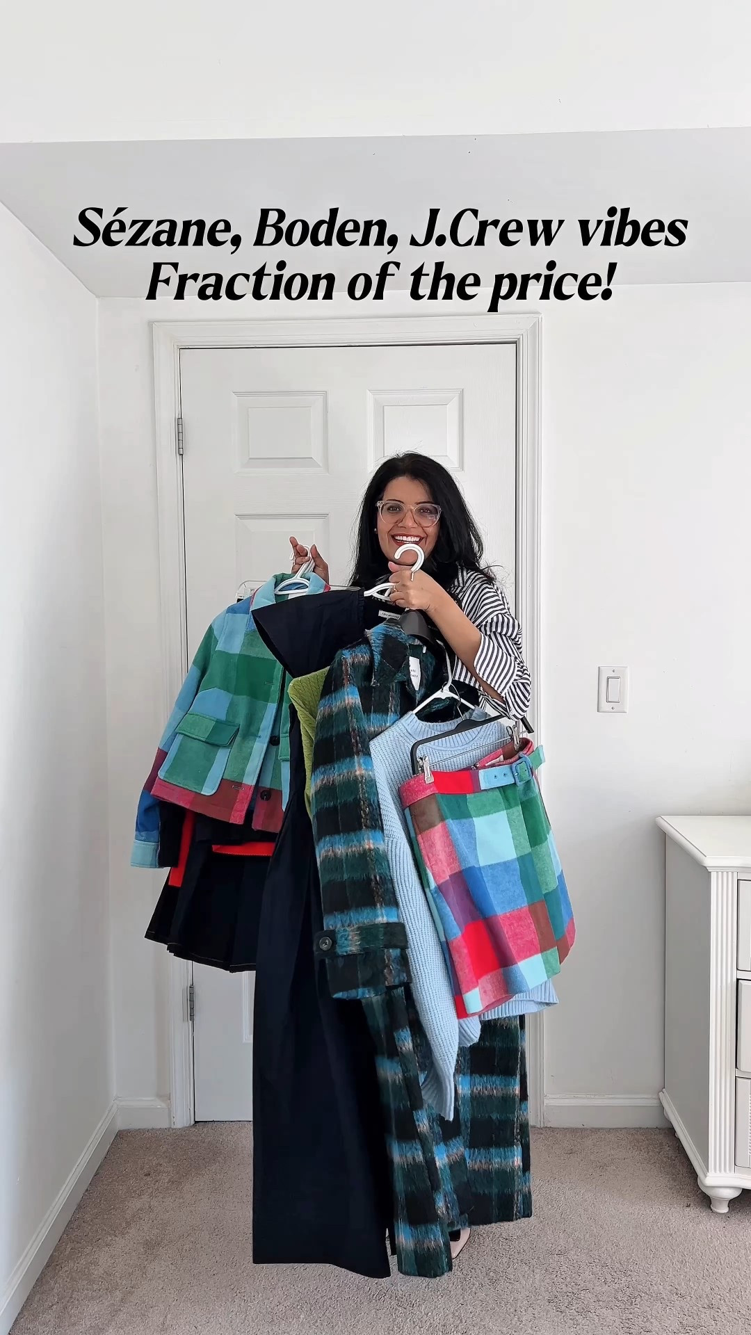 If you love the chic, colorful, preppy vibe of J.Crew, Boden and Sezane, but don’t want to invest $$$ in seasonal pieces, you’d love this fall collection from Walmart! I couldn’t believe when I saw this coat that it was from Walmart! Run don’t walk to get them before they sell out! The cardigans also are for major sale! 