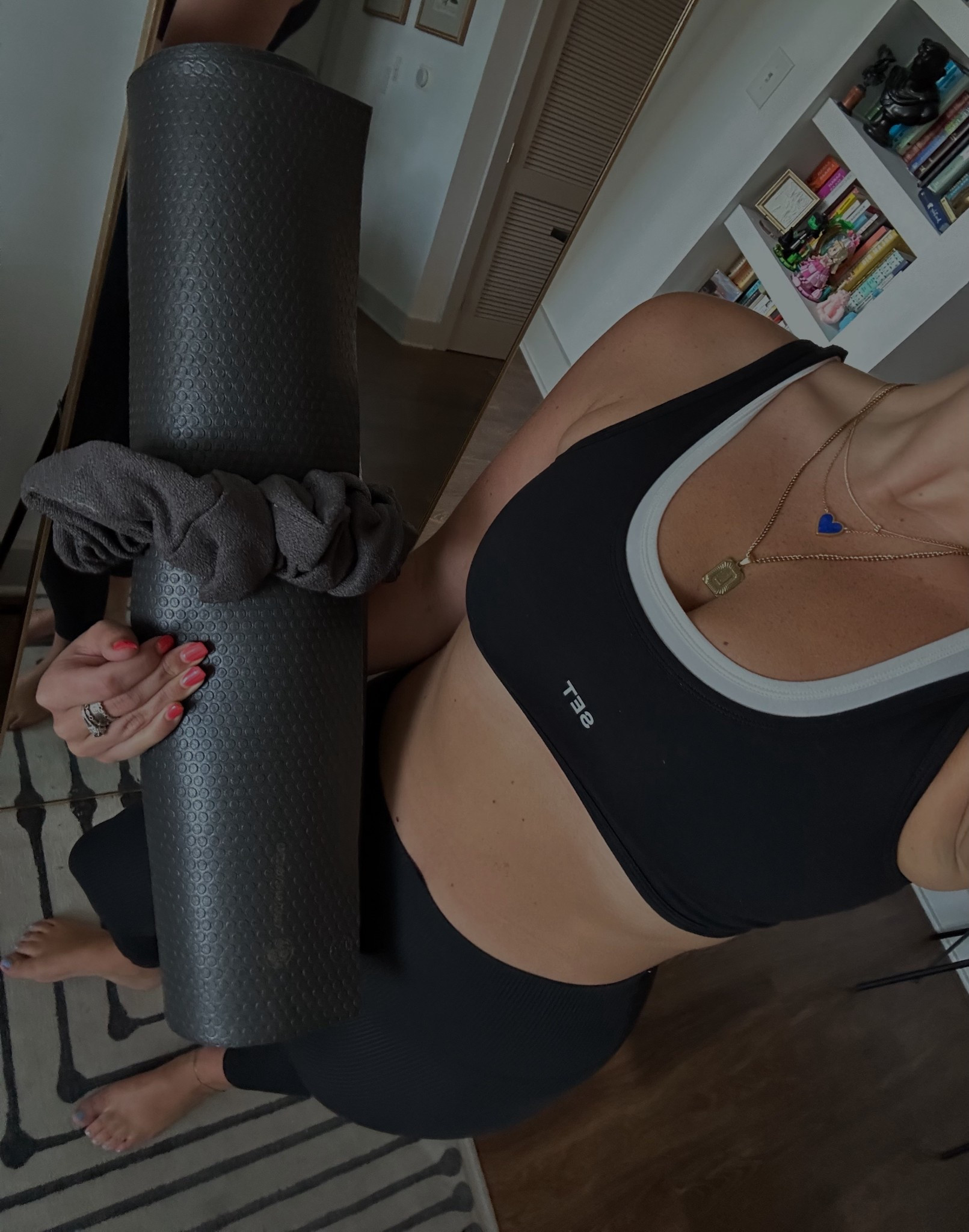 The yoga mat scrunchie!!!!  

#LTKActive #LTKStyleTip #LTKFindsUnder50