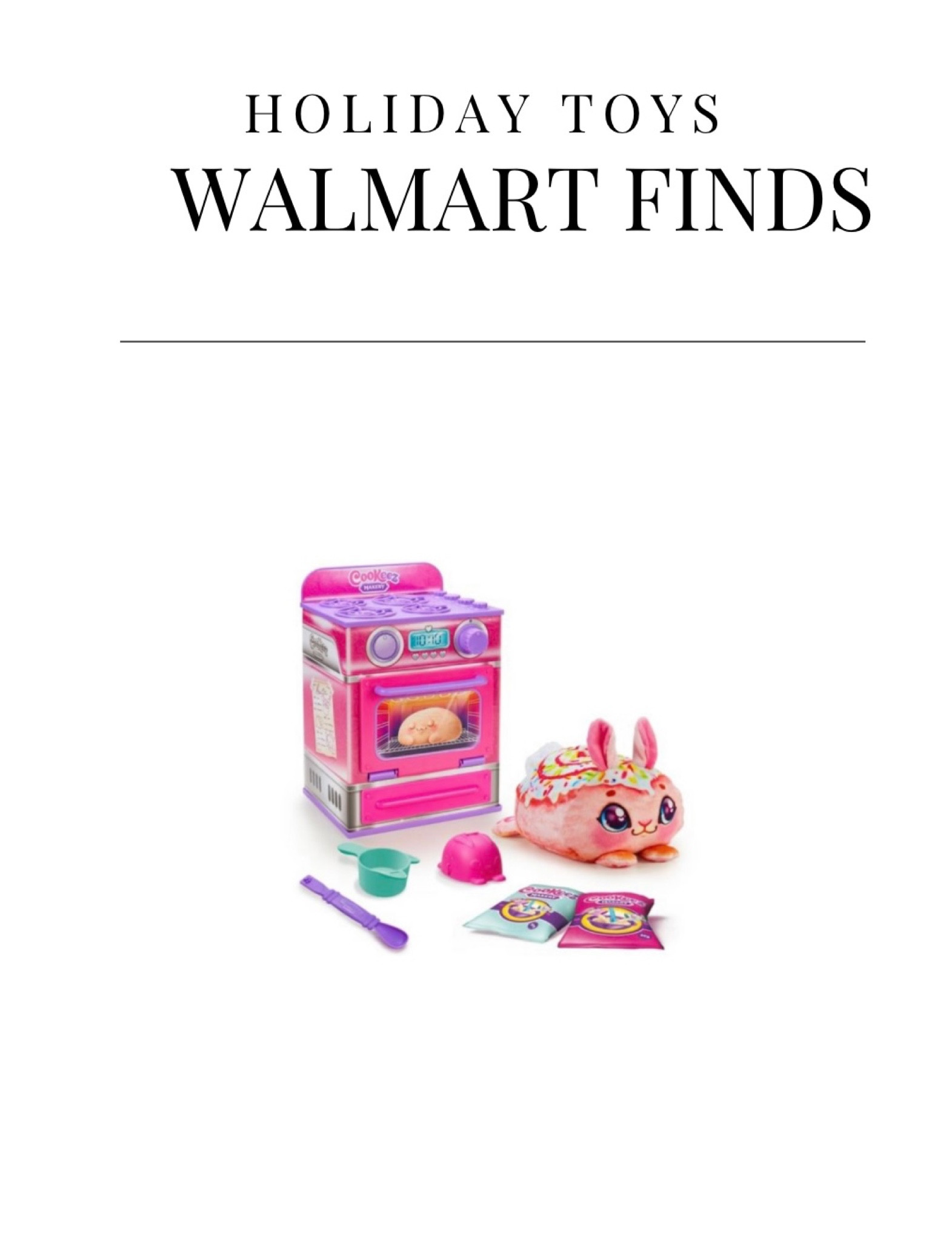 Cookeez Makery Cinnamon Treat Pink Oven interactive plus! Sold out in Target and on Amazon! Get yours now before it sells out! #walmartfind #walmart #holidaytoy #holidayitems #holidaygifts 

#LTKHoliday #LTKkids #LTKGiftGuide