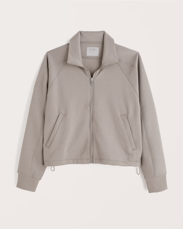 Women's YPB Long-Sleeve Neoprene Full-Zip | Women's Active | Abercrombie.com | Abercrombie & Fitch (US)