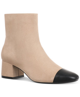 Janette Cap-Toe Booties, Created for Macy's | Macy's