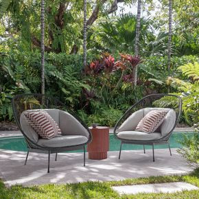 Paradise Outdoor Lounge Chair | West Elm (US)