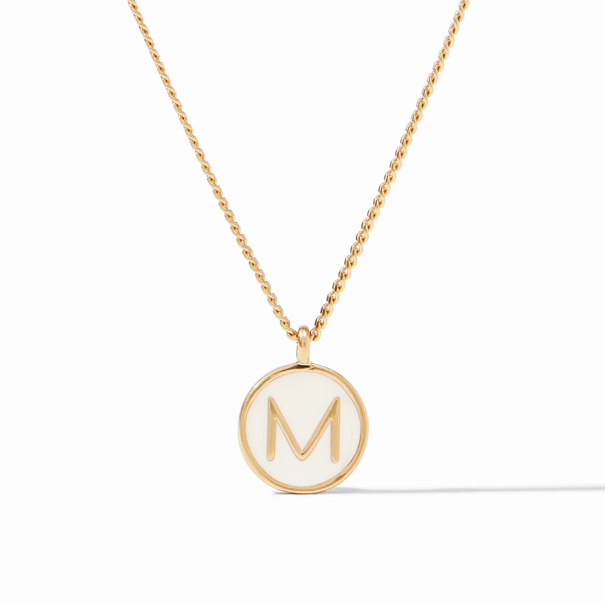 Monogram Solitaire Necklace | Julie Vos