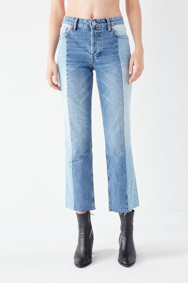 BDG High-Rise Straight + Narrow Jean - Spliced | Urban Outfitters (US and RoW)