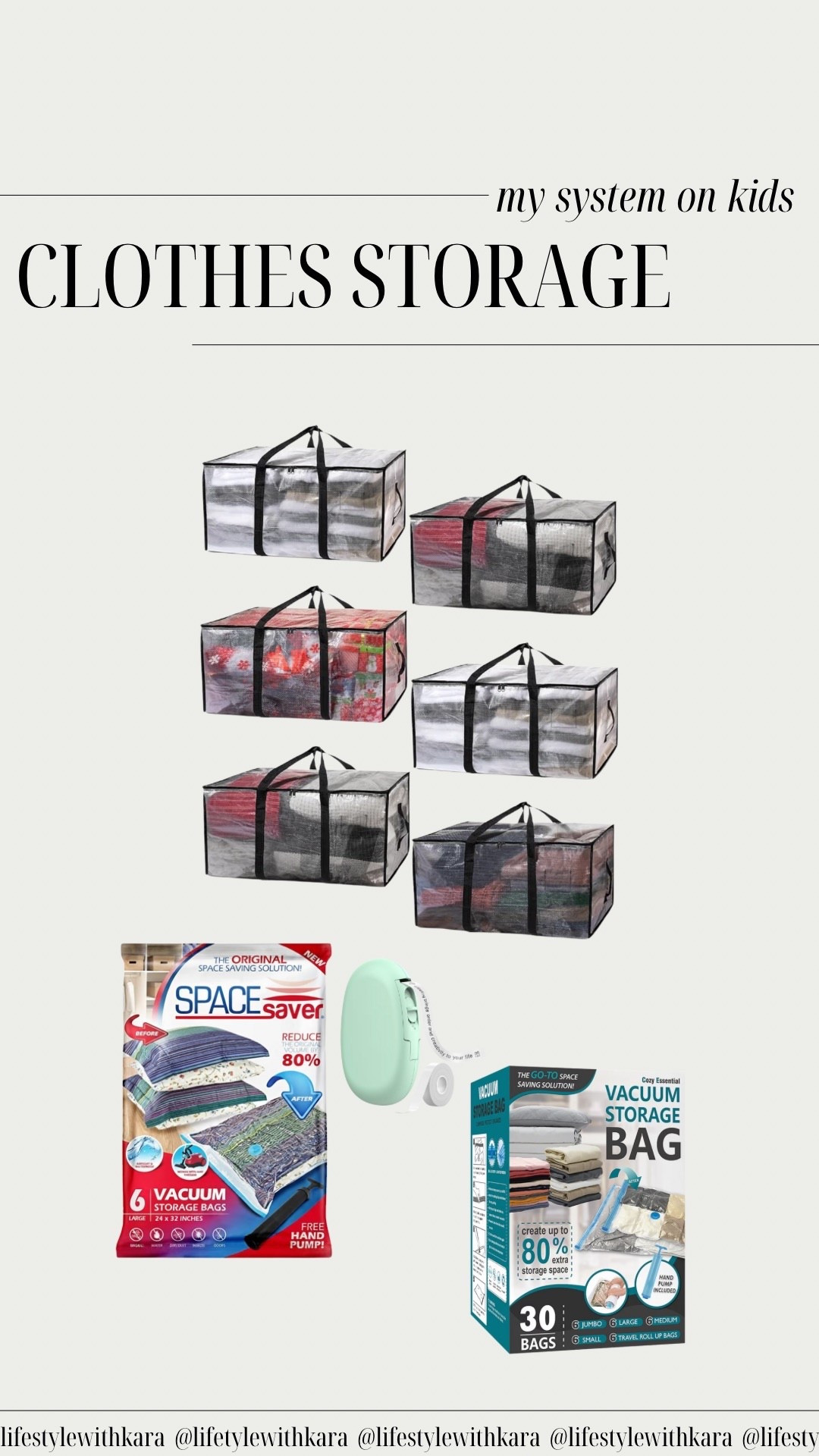 What I use to store kids clothes I’m still keeping!!

#LTKFindsUnder100 #LTKHome #LTKFindsUnder50