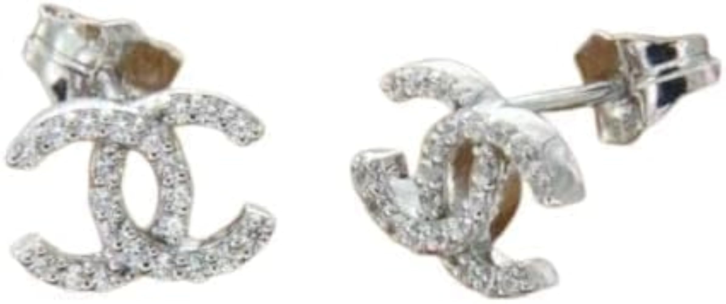 Ankita_Jewels 1.30Ct Round Lab-Created Diamond Push back Stud Earrings 14K White Gold Finish 925 ... | Amazon (US)