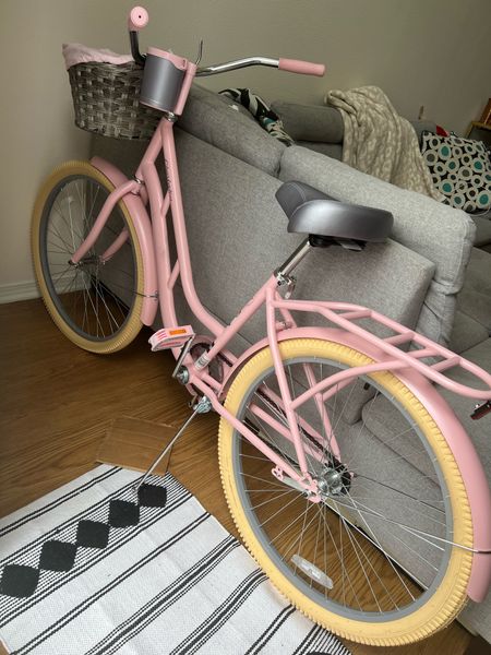The most perfect pink beach cruiser bike! It comes with a cup holder, phone holder, basket and back rack!

Barbie pink bike

Pink Beach cruiser for women 

#LTKhome #LTKFind #LTKsalealert