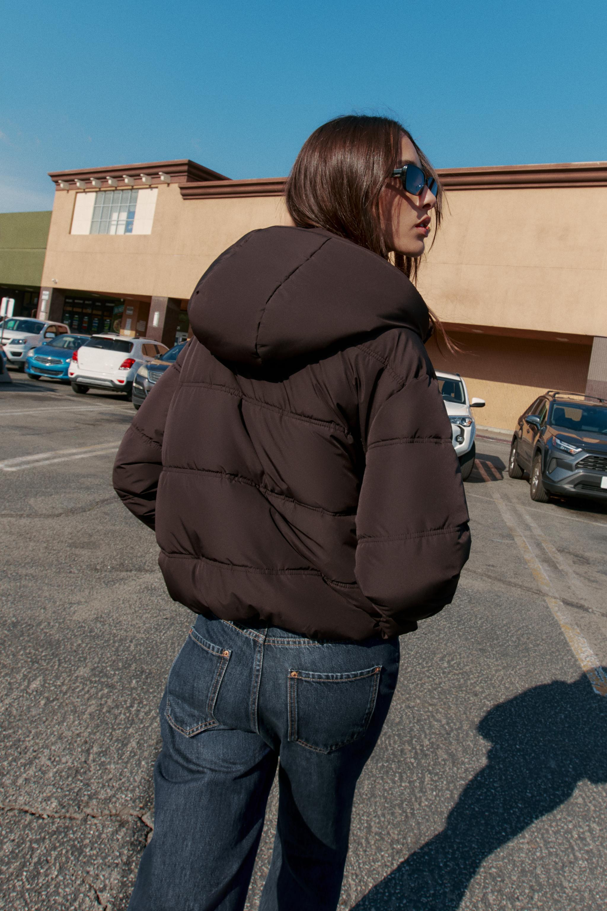 WATER REPELLENT WINDPROOF SHORT PUFFER ANORAK | Zara US