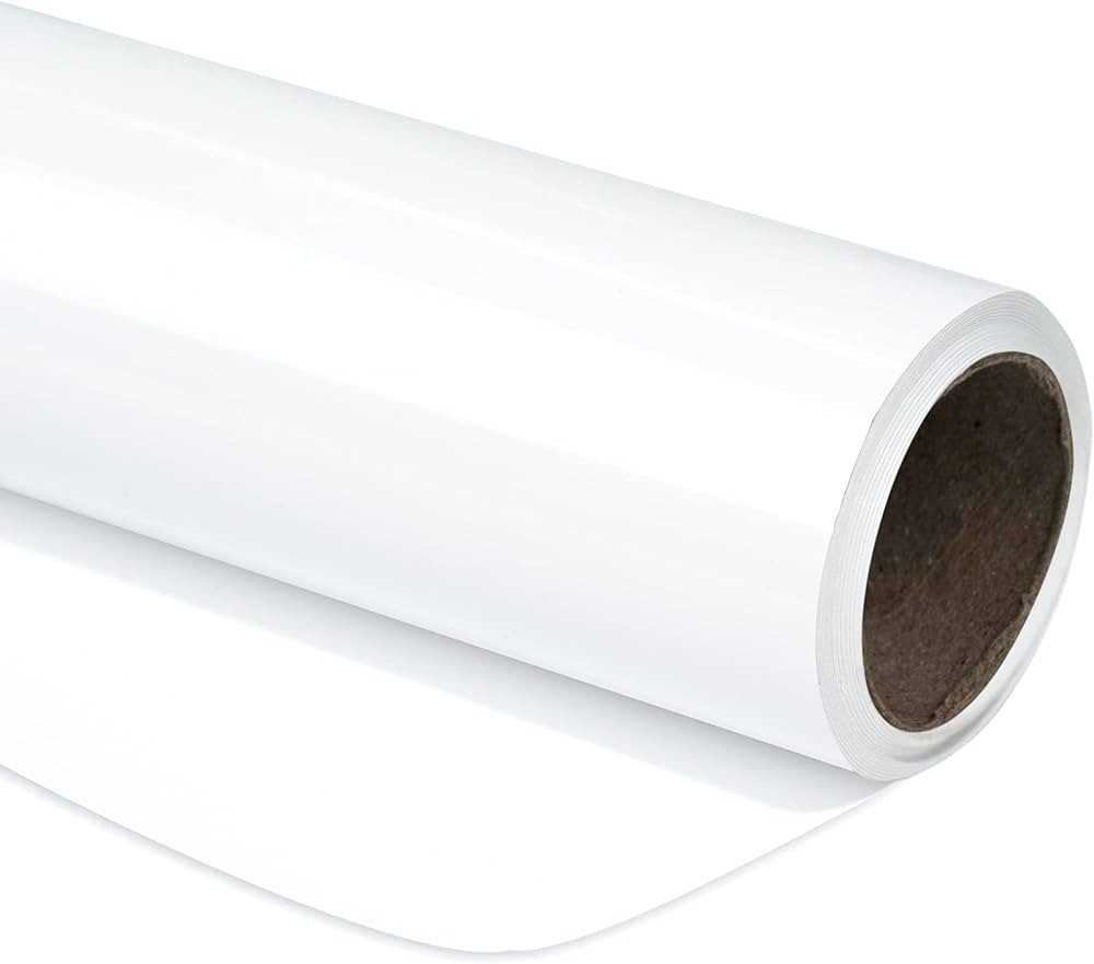 RUSPEPA White Metallic Wrapping Paper - Solid Color Paper Perfect for Wedding, Birthday, Christma... | Amazon (US)