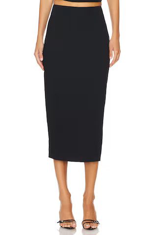 Amanda Uprichard Sadie Skirt in Black from Revolve.com | Revolve Clothing (Global)