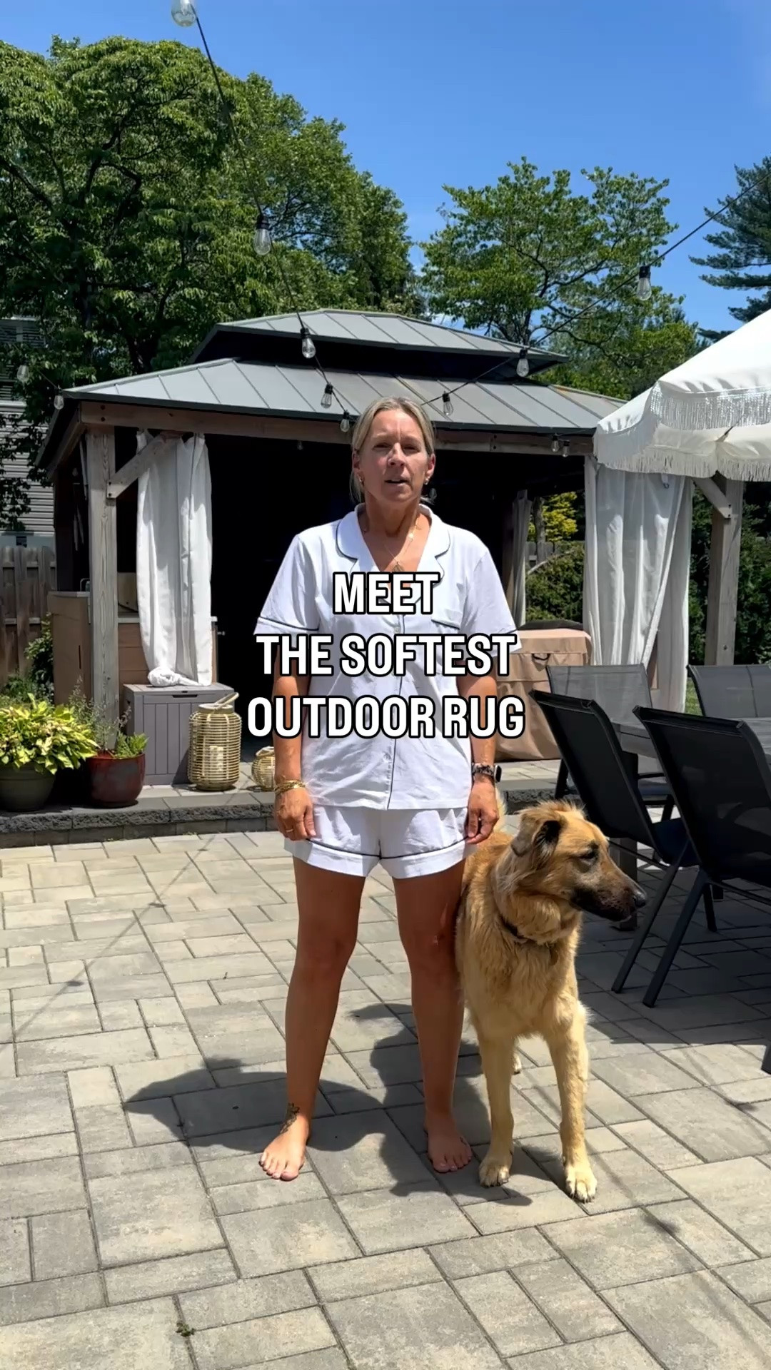 I have the color tan and LOVE IT. It dries beautifully after rain or being hosed off. No warping and moisture. Medium in the set.

#LTKdayinmylife #LTKSeasonal #LTKHome